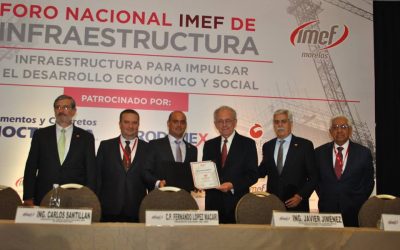Conferencia magistral: “Políticas Públicas en Infraestructura”, por Javier Jiménez Espriú.