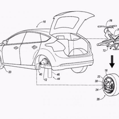 Nueva patente de ford: Auto con Dron integrado